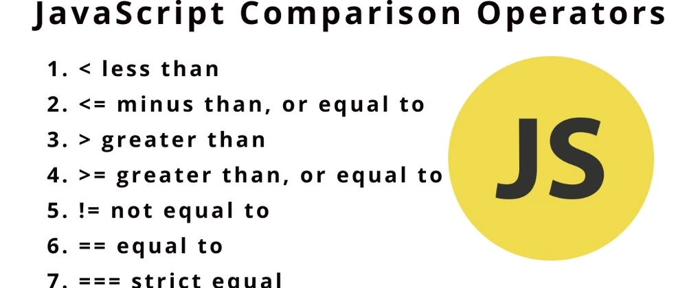 Comparison Operators